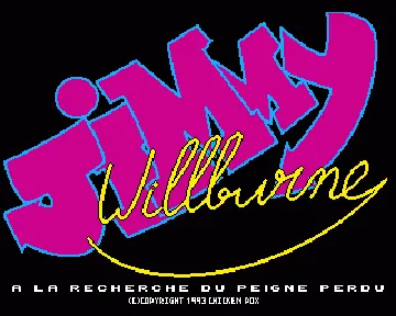 Jimmy Willburne - A La Recherche du Peigne Perdu_Disk2 screen shot title